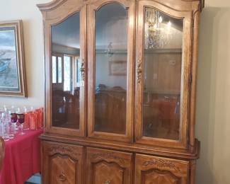 Dixie china cabinet-53x80