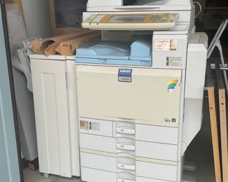 large office copy machine and ink supply
