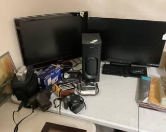 monitors and cameras 