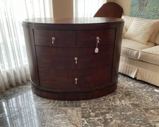  Moon shaped dresser- 43x23x33