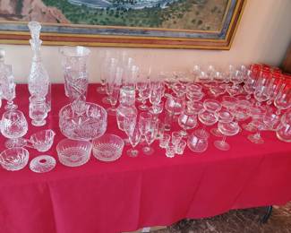 Crystal & glassware