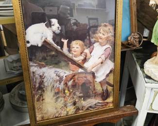 Vintage wall art
