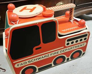 FAO Schwartz fire truck