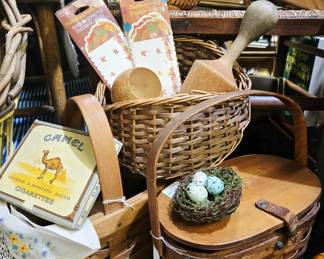 Vintage baskets