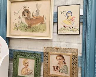 Vintage wall art