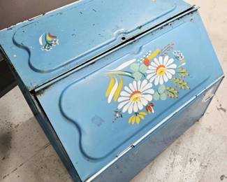 Vintage bread box