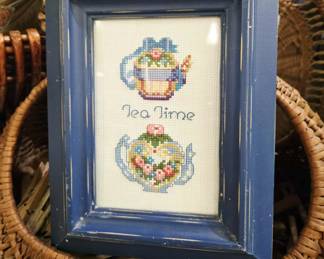Tea Time cross stitch