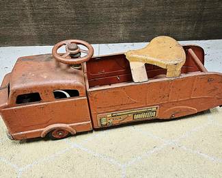 Antique Metal Firetruck
