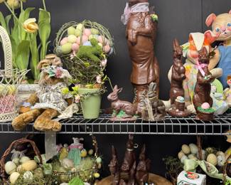 Large collection of Easter decorations