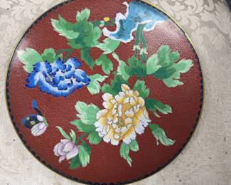 Cloissone plate