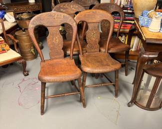 Antique chairs
