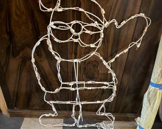 Lighted Santa