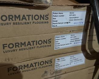 Flooring in boxes.  Approximately 35 boxes