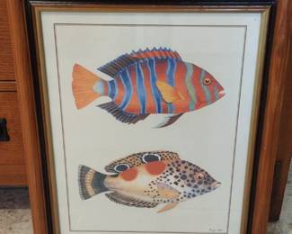 Maggie Fisher Fish Print