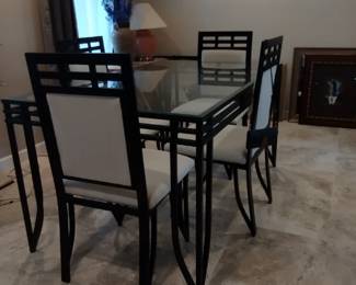 Another view of dining set