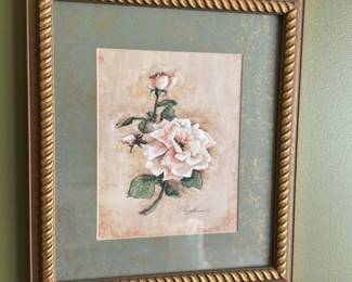 floral Still Life Painting by Peggy Harrison 