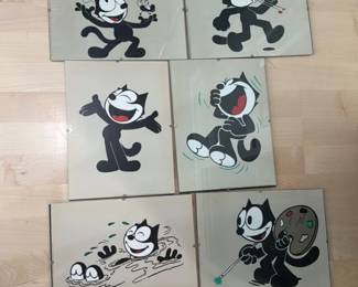 Felix the Cat Lithograph Prints 