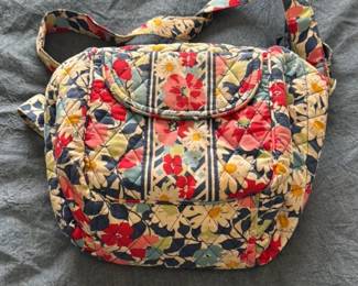 Vera Bradley Quilted Cotton Shoulder Bag 