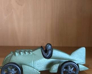 Hubley "Rocket Racer" Cast Iron Taxi Cab Toy Car 