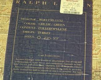 Ralph Lauren "Kensington" Area Rug 
