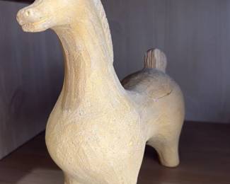 Terracotta Horse Figurine 