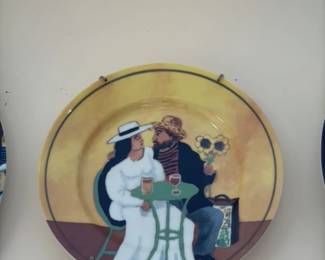 Decorative Plate by Guy Buffet