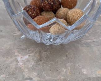 Crystal Lotus Bowl with Sesame Seed Balls