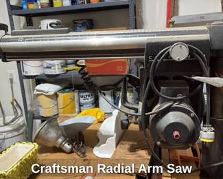 Craftsman Radial Arm Saw