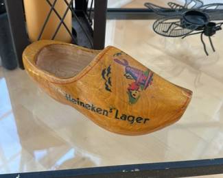 Decorative Wooden Clog 