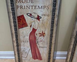 Art Print" "Mode Printemps" 