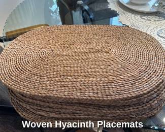 Woven Hyacinth Placemats 