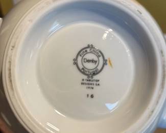 Denby Fine China Tureen with Floral Pattern 