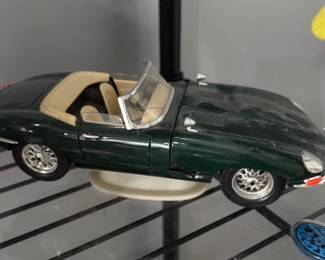 1960s Jaguar E-Type Convertible Model Car