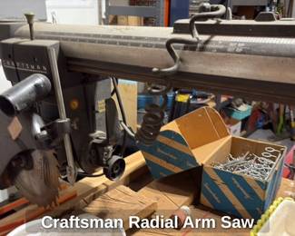 Craftsman Radial Arm Saw