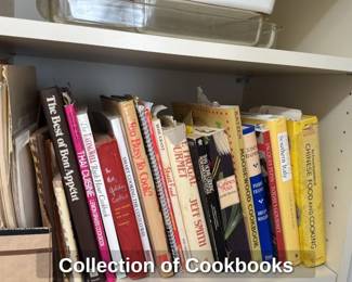 Collection of Cookbooks 