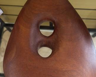 Organic Modern Wood Sculpture 