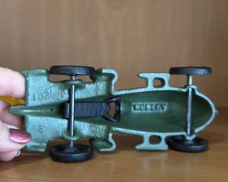 Hubley "Rocket Racer" Cast Iron Taxi Cab Toy Car 