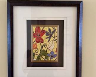 Art Nouveau Floral Print 