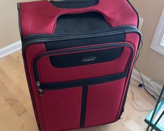 Samsonite Red Softside Spinner Luggage 