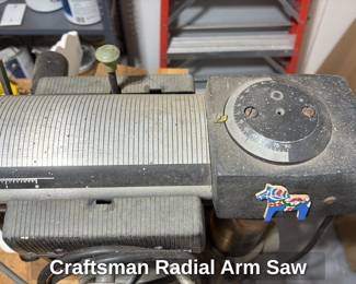 Craftsman Radial Arm Saw