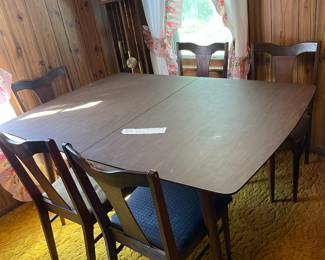 MCM dining room table $150