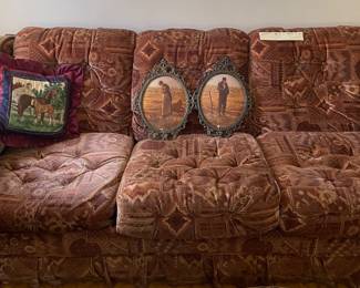 Cloth sofa $100