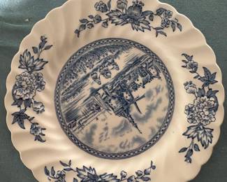 Dining plate, set of 9