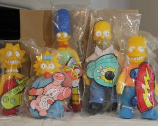 Vintage Simpson Toys in package