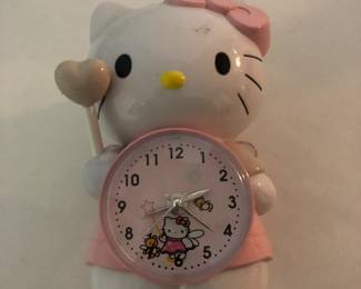 Hello Kitty clock