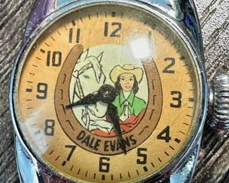Vintage collectible Dale Evans watch