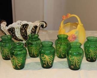 Vintage glassware