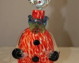 Art Glass Clown Japan