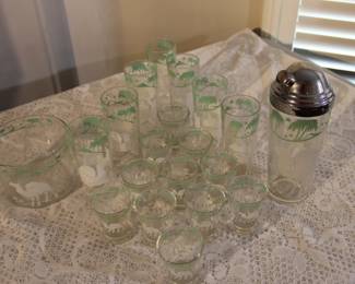 Vintage barware
