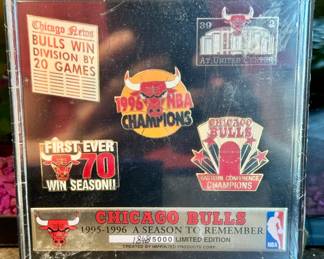 Chicago Bulls collectible pins